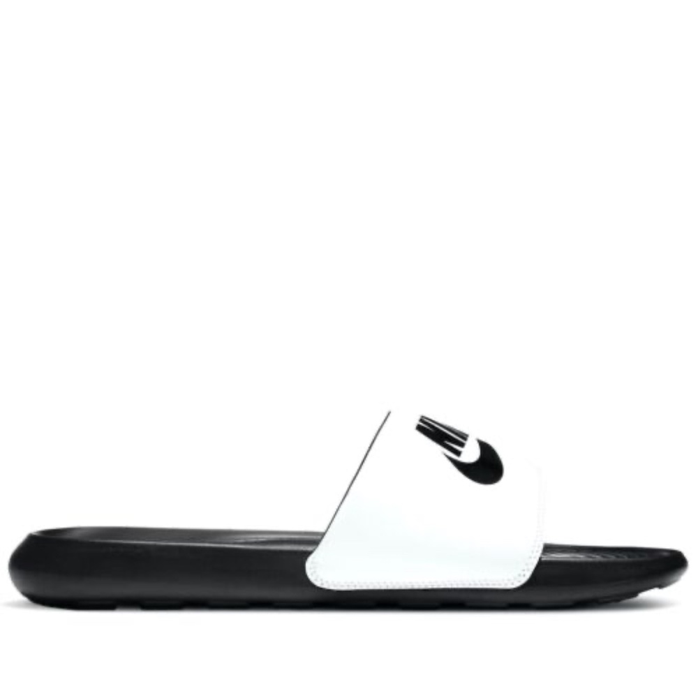 Nike Victori One Slide Mens Size 12 Black White Slides Sandals - Picture 4 of 9